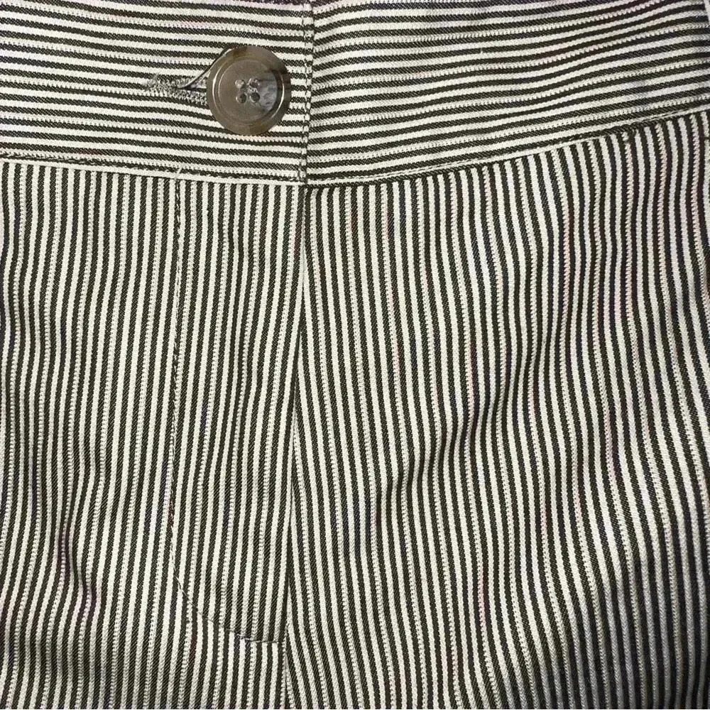 Striped brown and cream cuffed size 6 - Picture 3 of 6